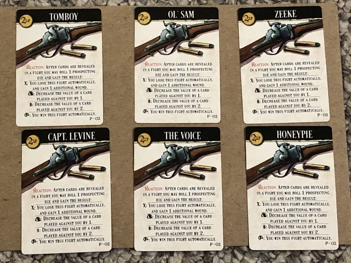Kollosal Games Western Legends: Promo "The Carbine Cards" - obrázek 1
