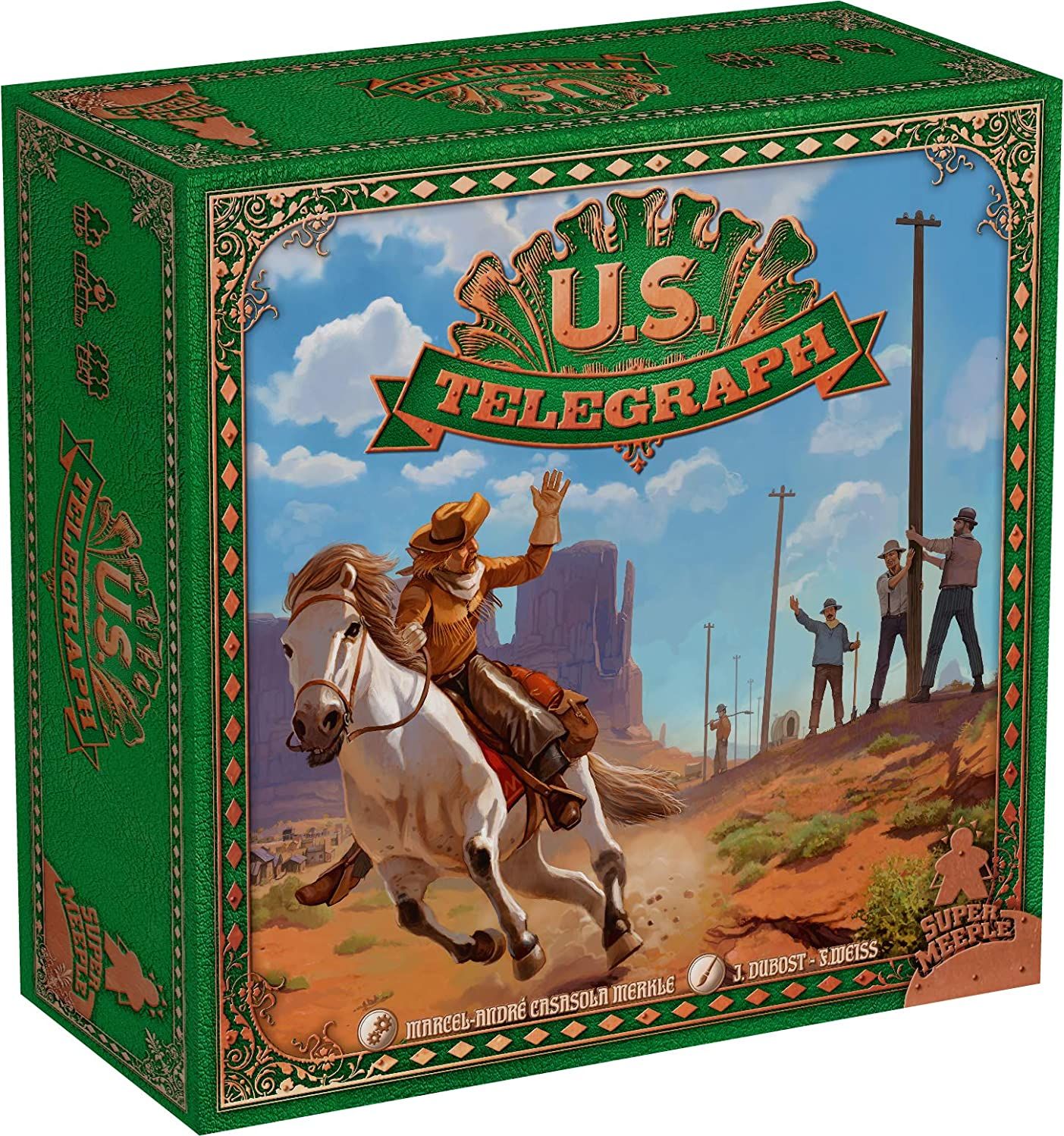 Super Meeple US Telegraph - obrázek 1
