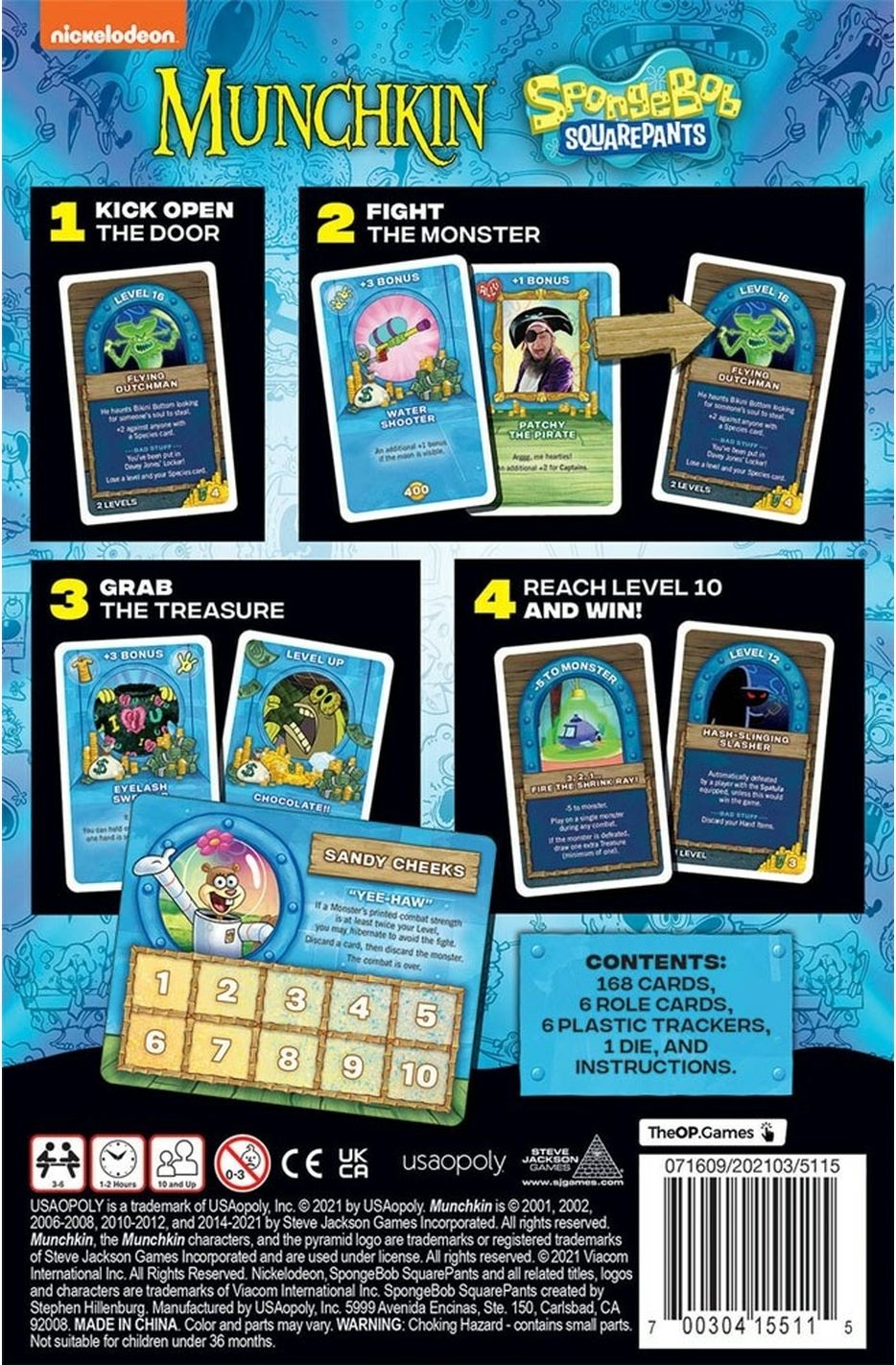 USAopoly Munchkin: SpongeBob SquarePants - obrázek 3