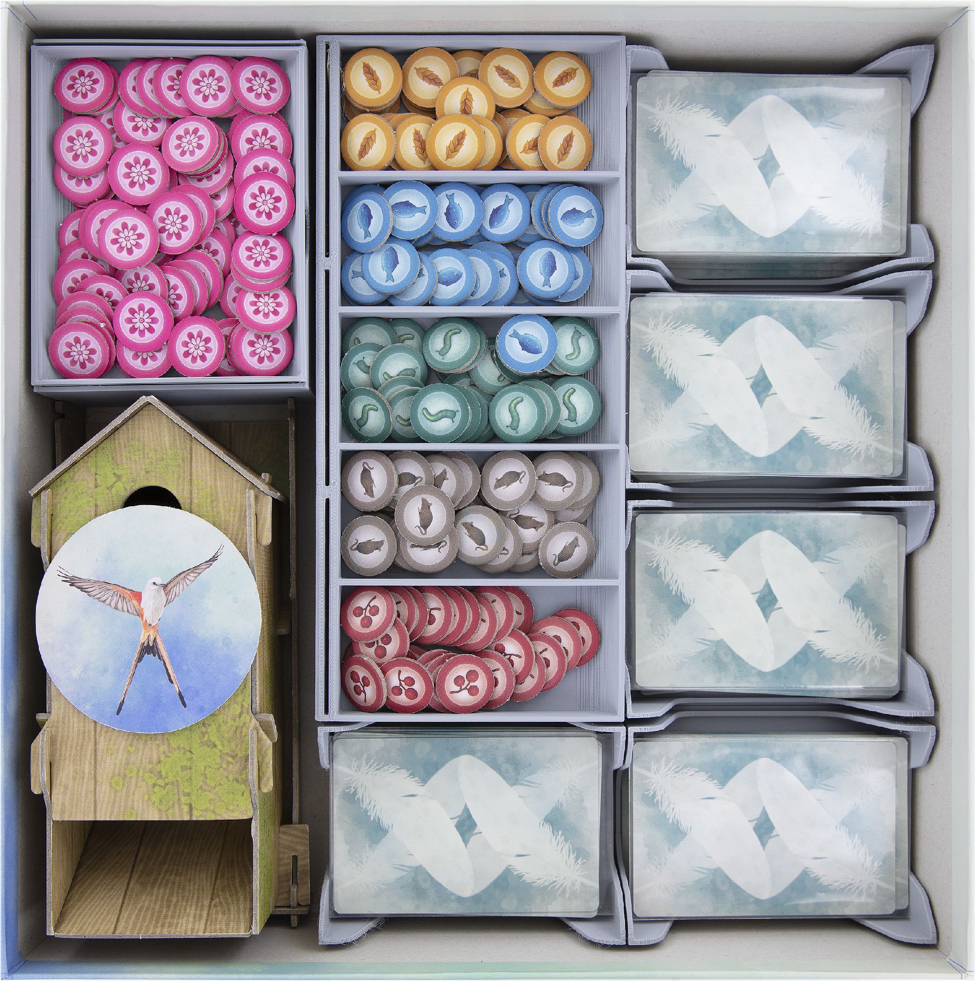 Feldherr Insert Organizer for Wingspan incl. European and Oceania Expansion - obrázek 2
