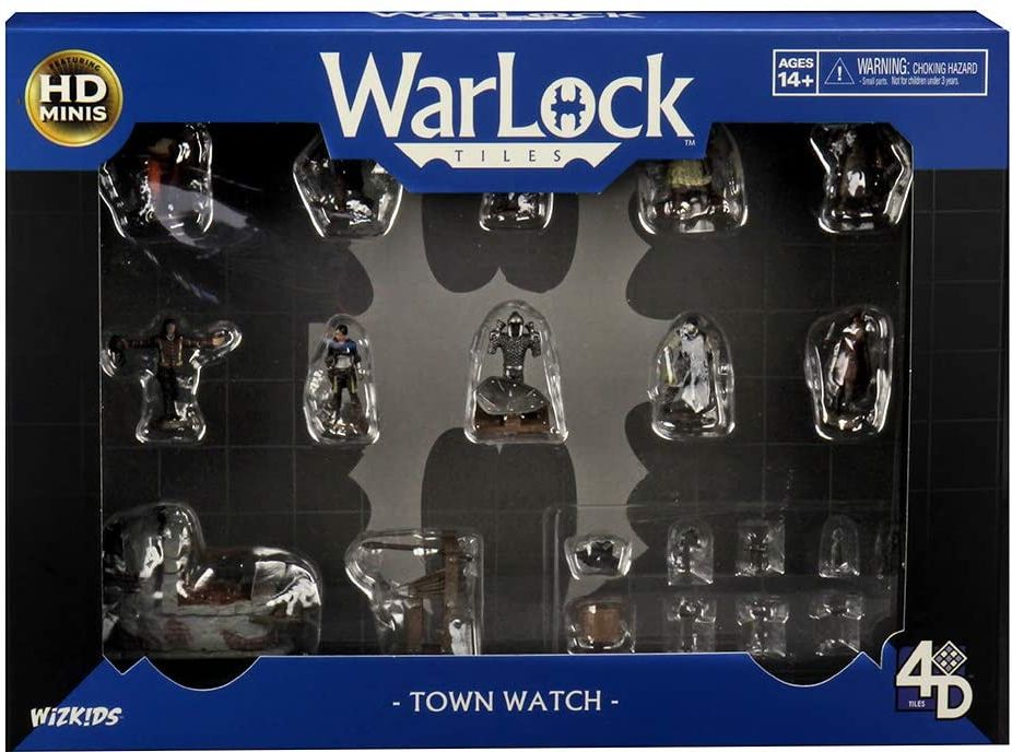 WizKids WarLock Tiles: Accessory - Town Watch - obrázek 1