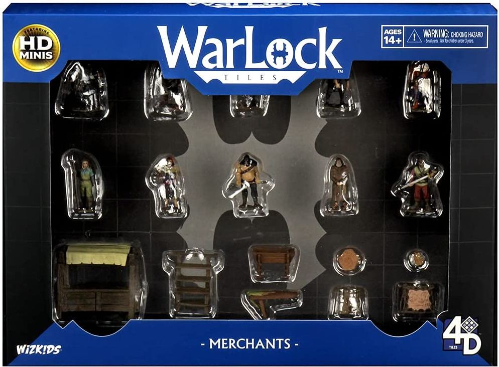 WizKids WarLock Tiles: Accessory - Merchants - obrázek 1