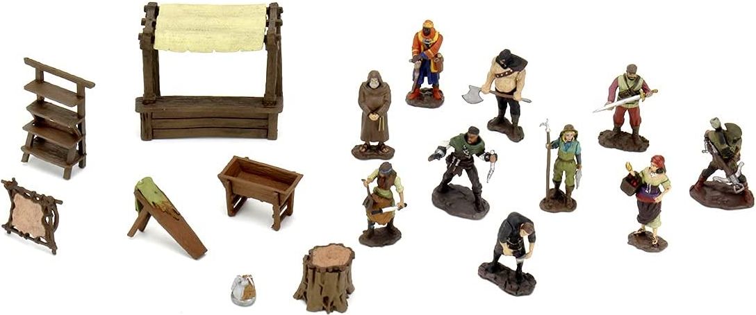 WizKids WarLock Tiles: Accessory - Merchants - obrázek 3