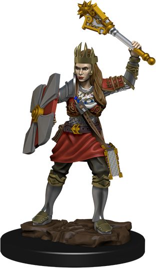 WizKids D&D Icons of the Realms Premium Figures: Human Cleric Female - obrázek 1