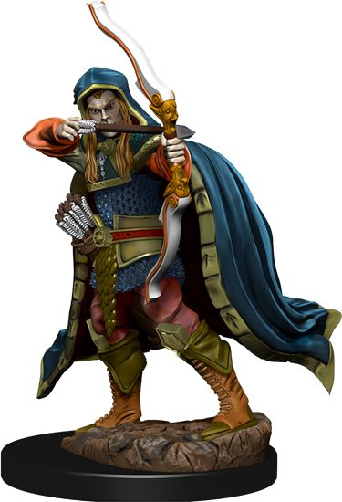 WizKids D&D Icons of the Realms Premium Figures: Elf Rogue Male - obrázek 1
