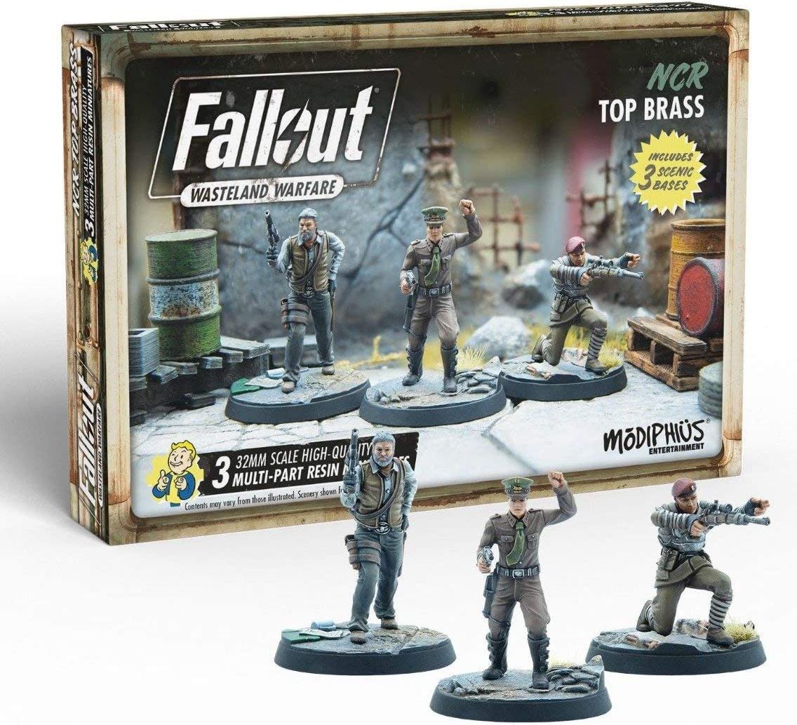 Modiphius Entertainment Fallout: Wasteland Warfare - NCR: Top Brass - obrázek 1