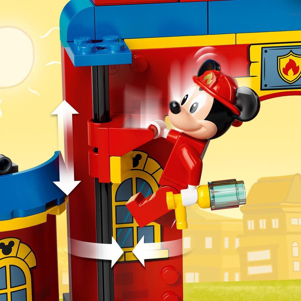 LEGO Hasičská stanice a auto Mickeyho a přátel 10776 - obrázek 7