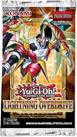 Konami Yu-Gi-Oh Lightning Overdrive Booster - obrázek 1