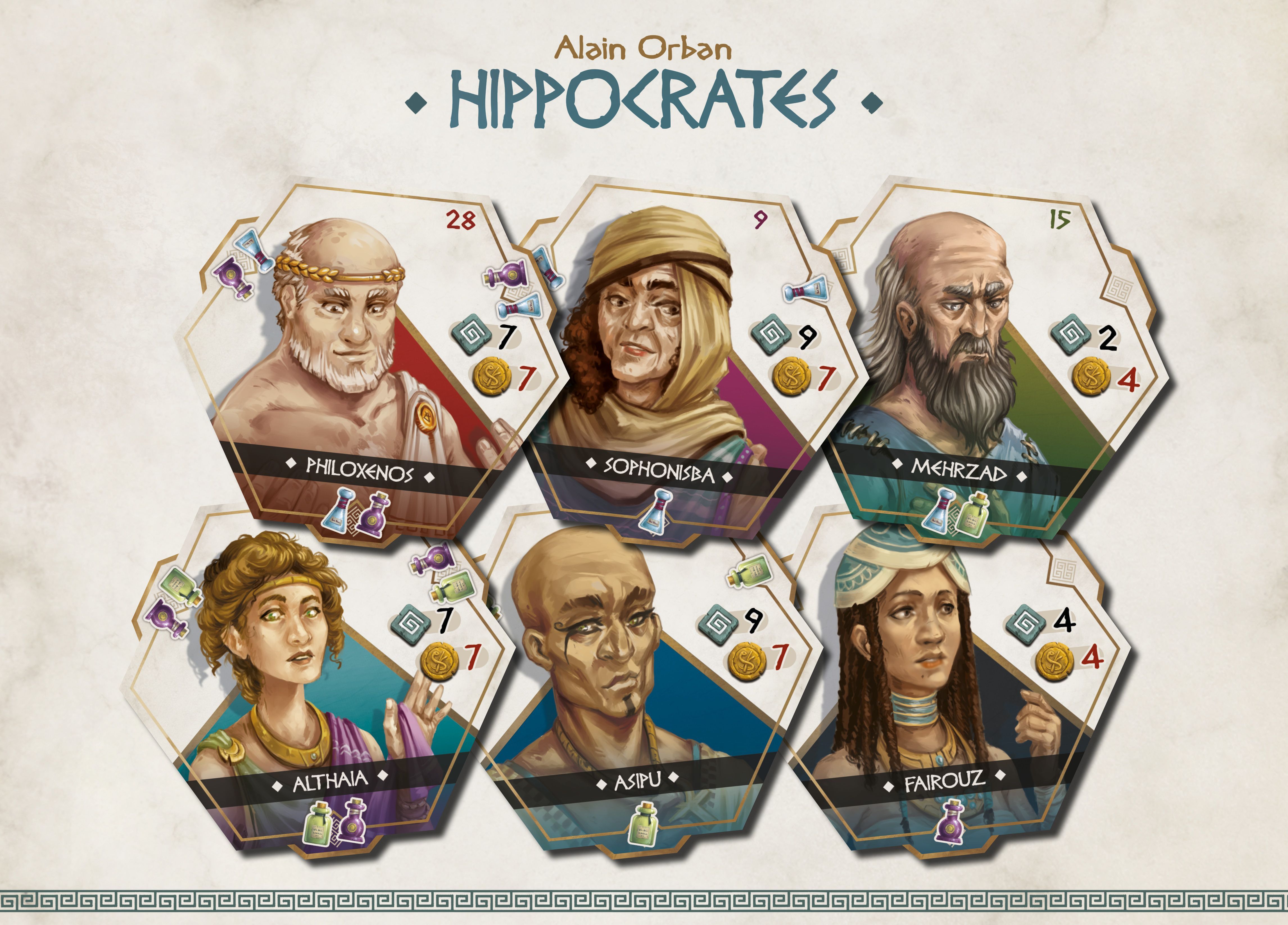 TLAMA games Hippocrates CZ+EN - obrázek 7