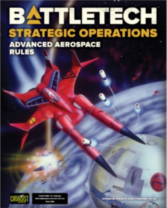 Catalyst Game Labs BattleTech Strategic Ops Advanced Aerospace Rules - obrázek 1