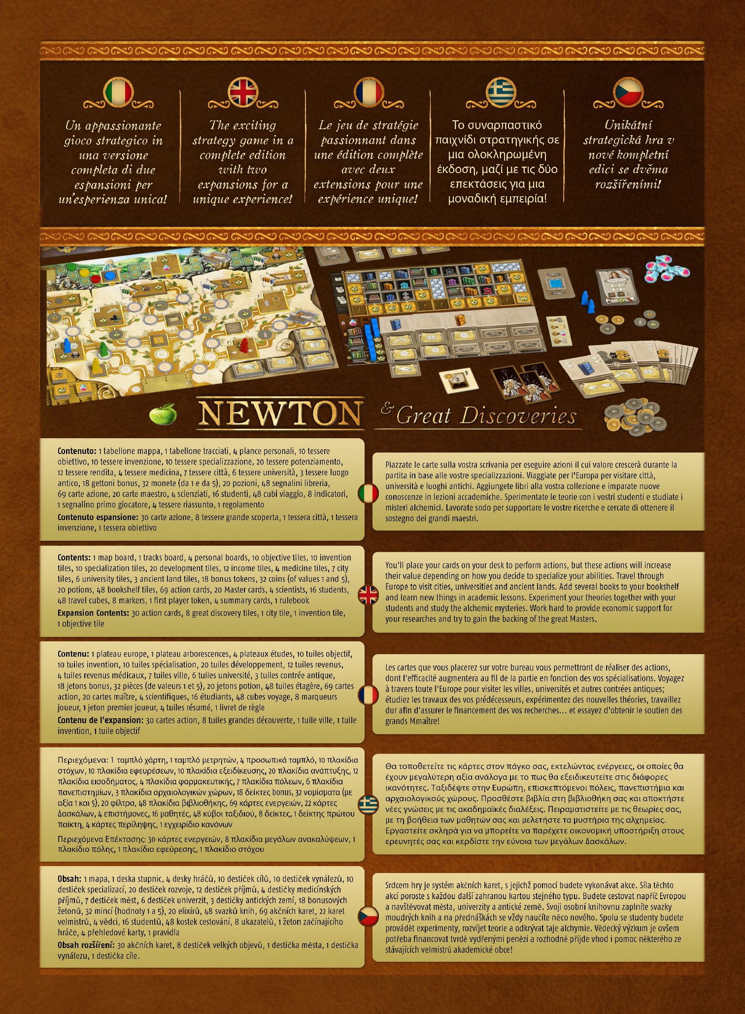 TLAMA games Newton & Velké objevy CZ/EN/FR/IT - obrázek 4