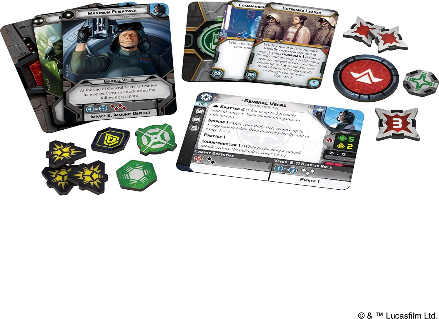 FFG Star Wars: Legion - General Veers - obrázek 3