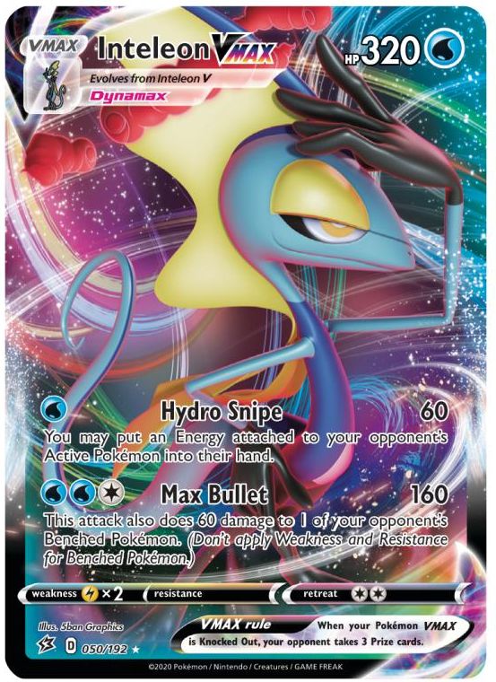 Nintendo Pokémon TCG: League Battle Deck - Inteleon VMax - obrázek 3