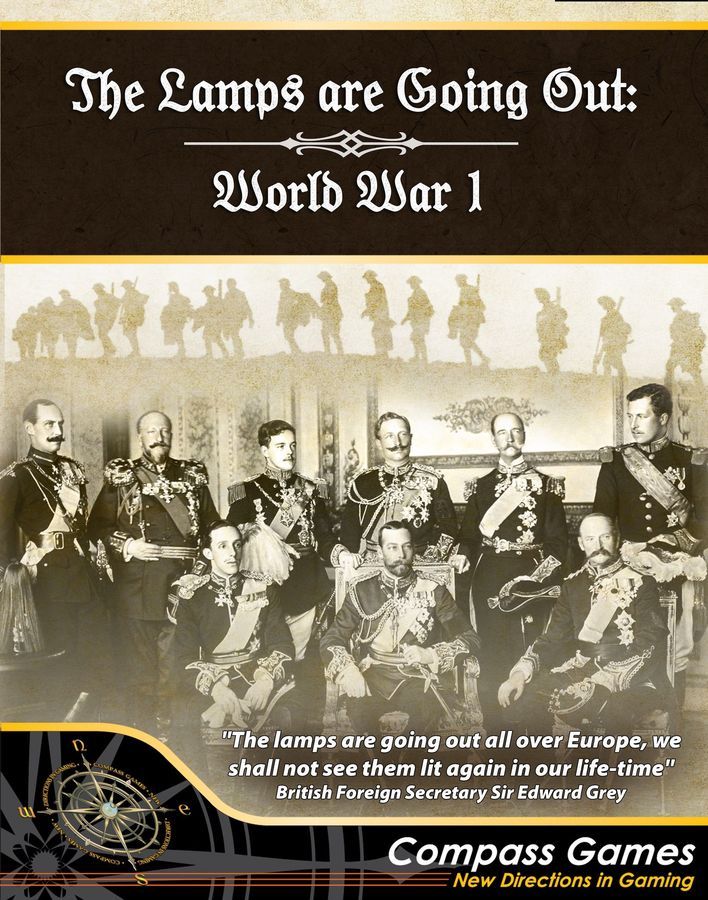 Compass Games The Lamps are Going Out: World War 1, 2nd Edition - obrázek 1