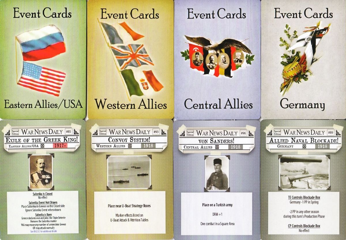 Compass Games The Lamps are Going Out: World War 1, 2nd Edition - obrázek 4