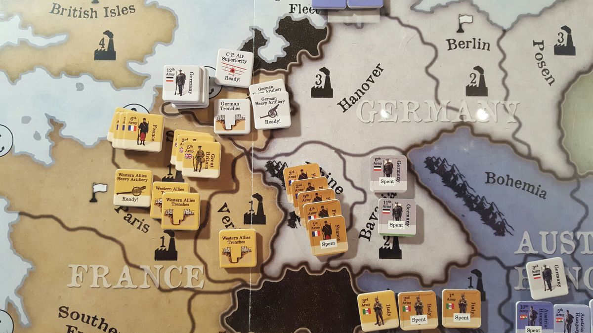 Compass Games The Lamps are Going Out: World War 1, 2nd Edition - obrázek 5