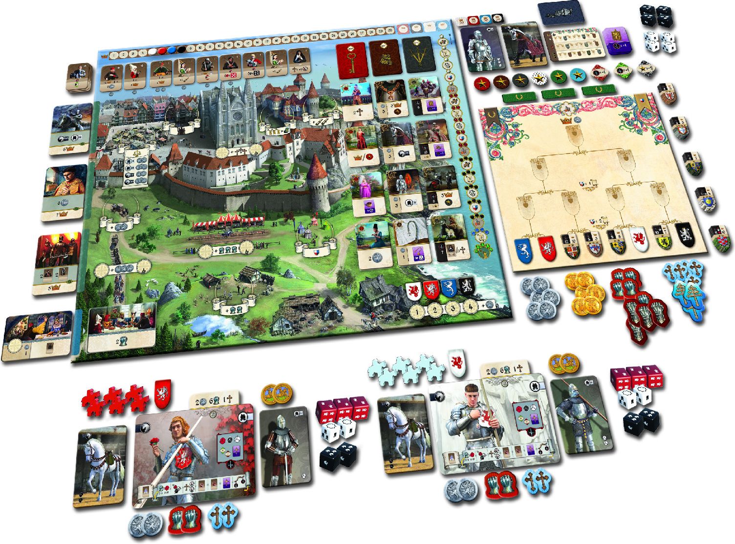 TLAMA games Glory: A Game of Knights CZ+ENG - obrázek 2