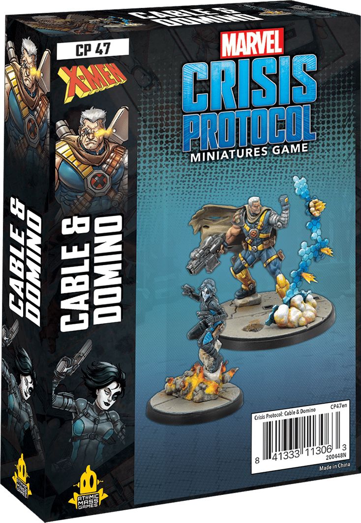 Atomic Mass Games Marvel Crisis Protocol: Cable & Domino - obrázek 1