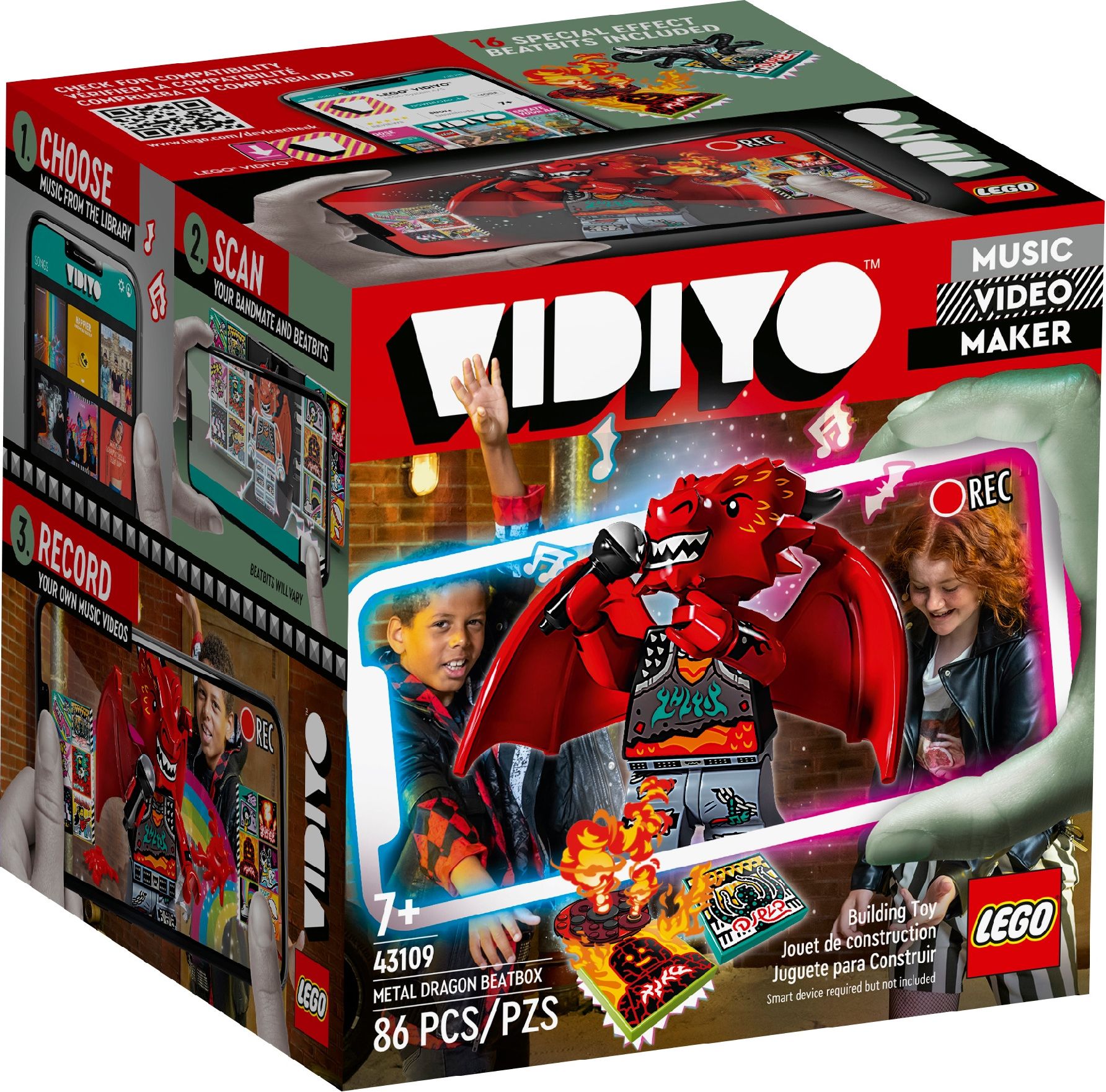 LEGO Metal Dragon BeatBox 43109 - obrázek 1