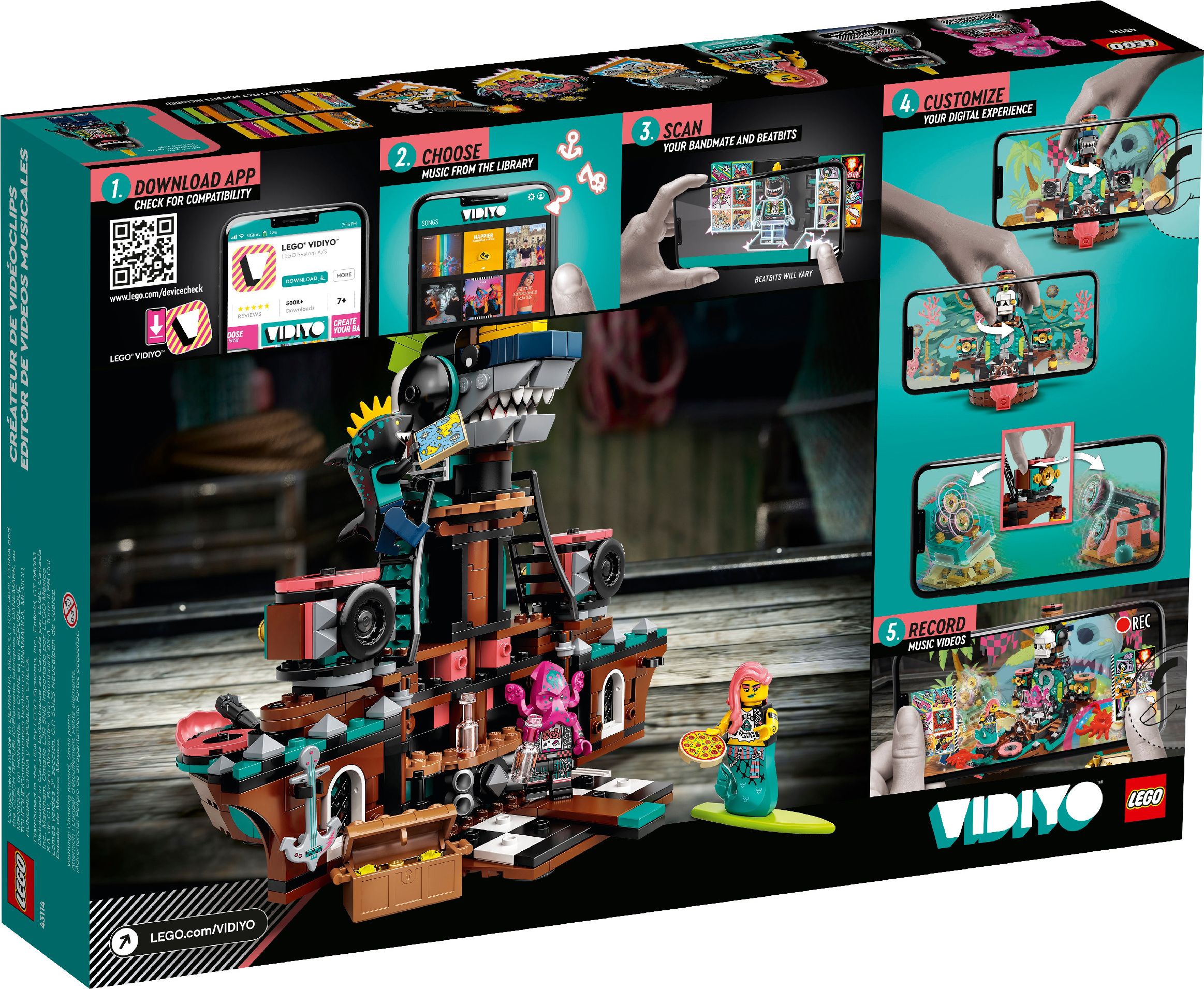 LEGO Punk Pirate Ship 43114 - obrázek 5