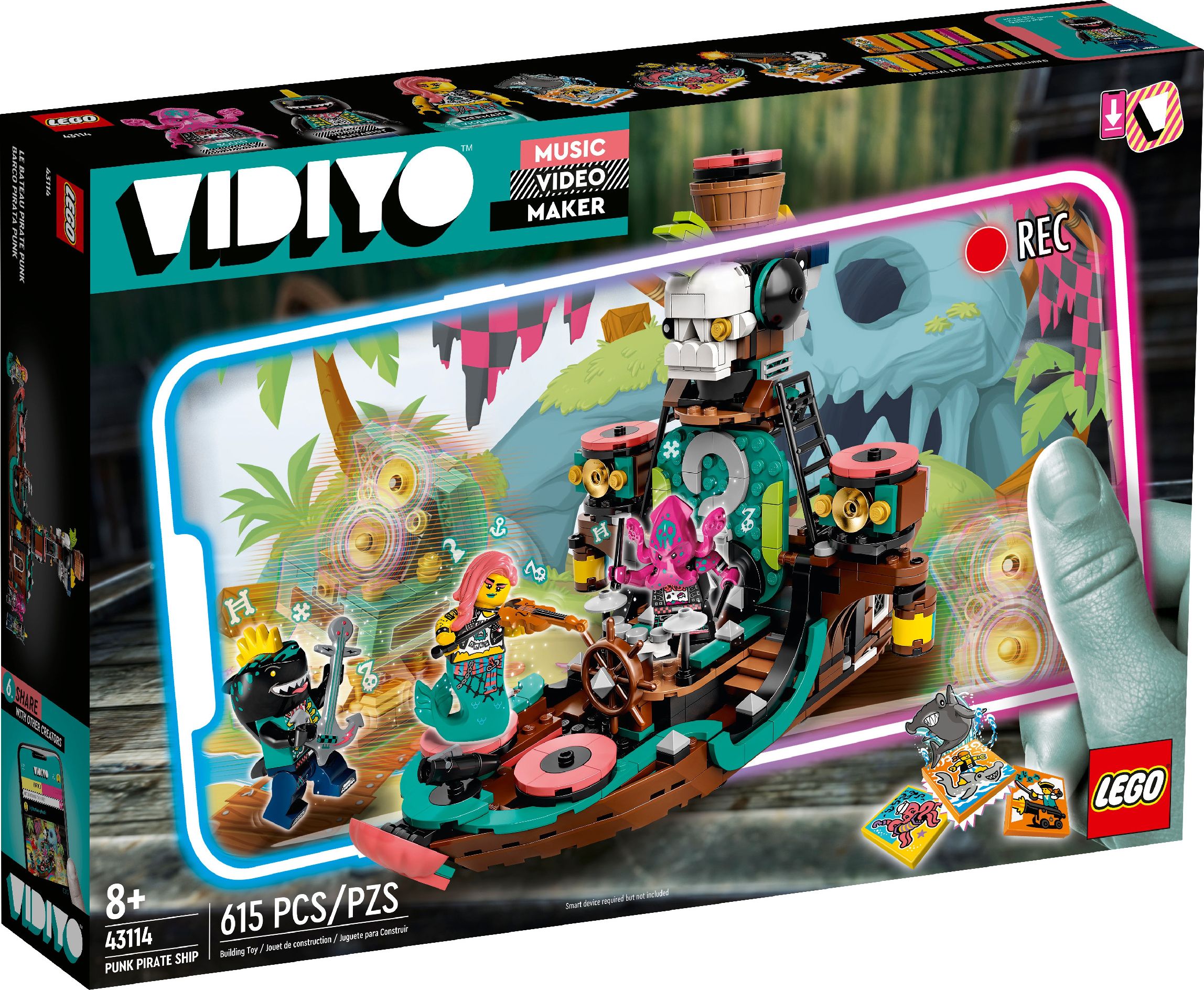 LEGO Punk Pirate Ship 43114 - obrázek 6