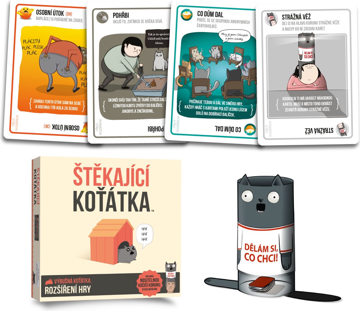 ADC Blackfire Výbušná koťátka - Štěkající koťátka (3.rozšíření) - obrázek 2
