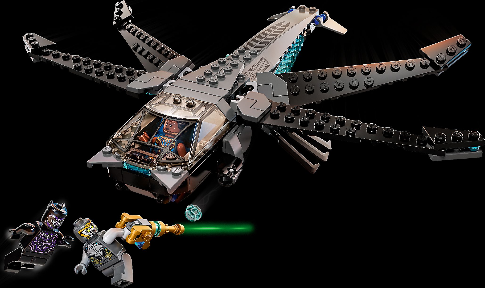 LEGO Black Panther a dračí letoun 76186 - obrázek 5