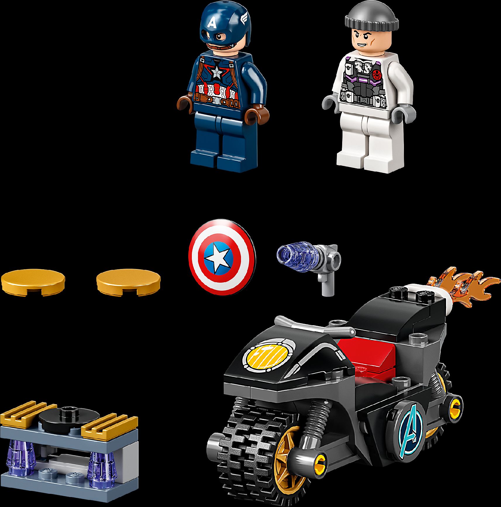 LEGO Captain America vs. Hydra 76189 - obrázek 3