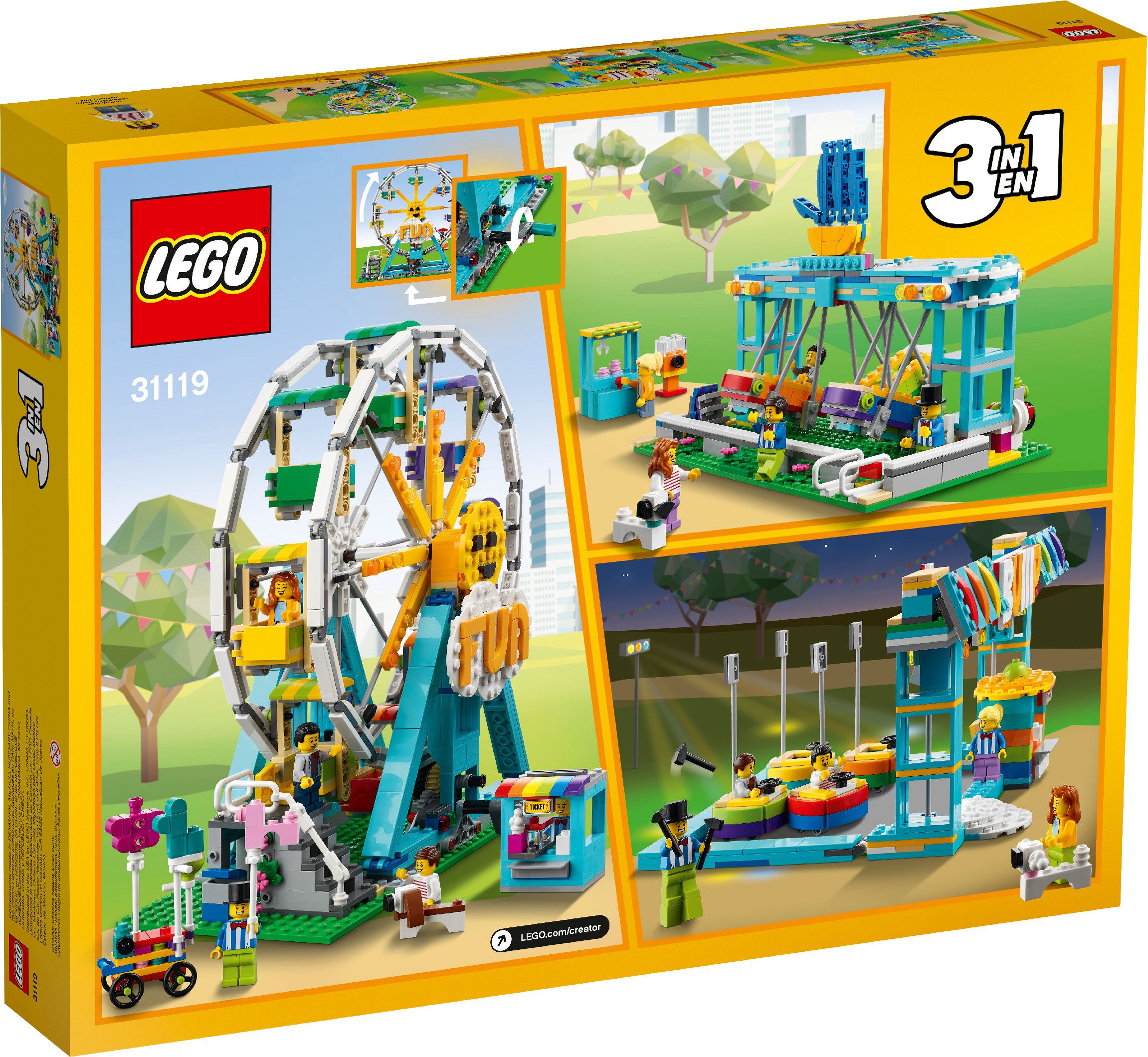 LEGO Ruské kolo 31119 - obrázek 3