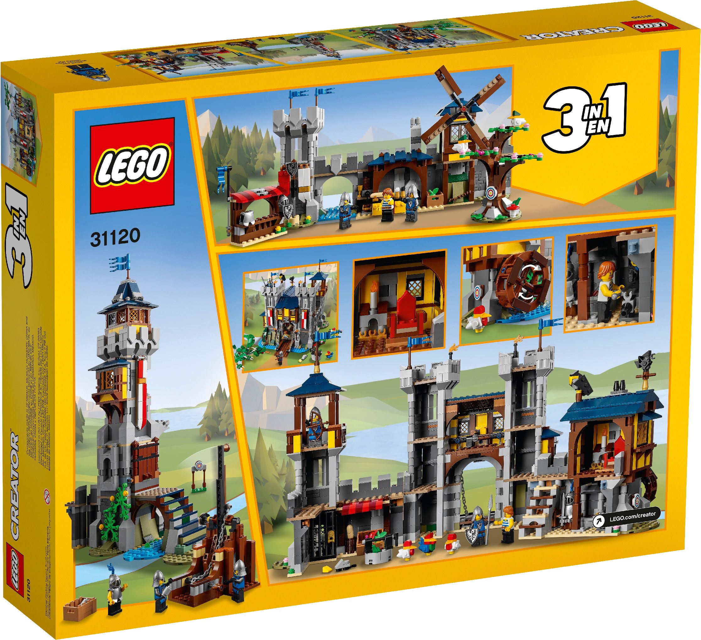 LEGO Středověký hrad 31120 - obrázek 3