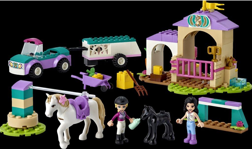 LEGO Auto s přívěsem a výcvik koníka 41441 - obrázek 5