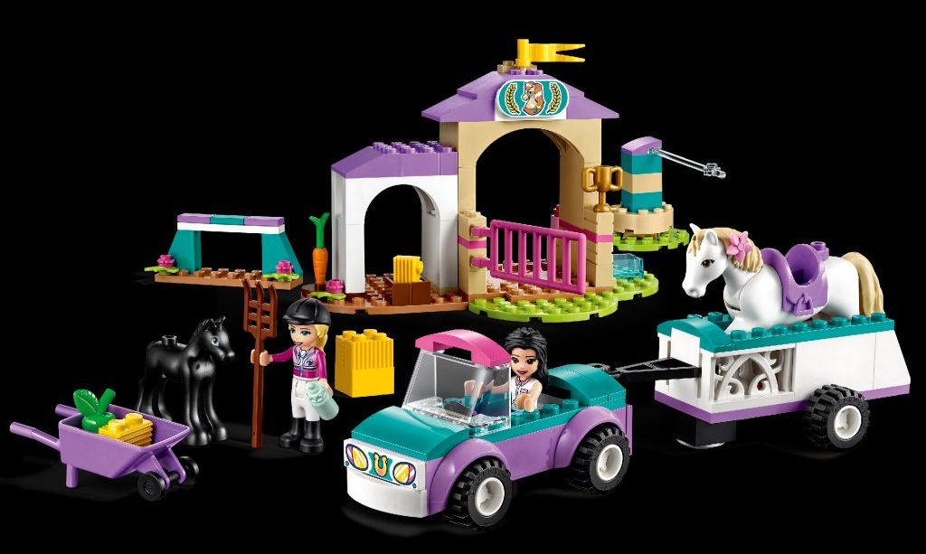 LEGO Auto s přívěsem a výcvik koníka 41441 - obrázek 6