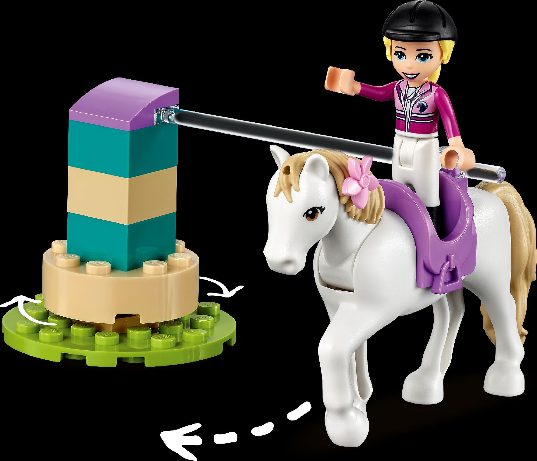 LEGO Auto s přívěsem a výcvik koníka 41441 - obrázek 10
