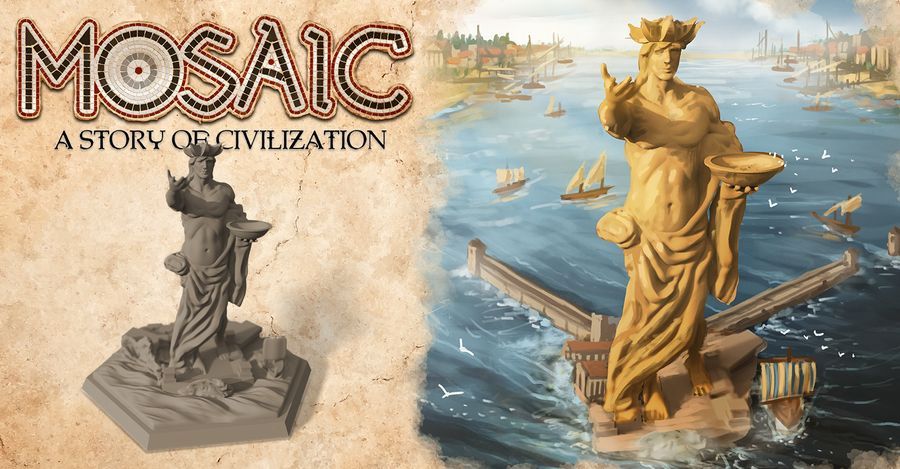 Forbidden Games Mosaic - A Story of Civilization Deluxe (Colossus Pledge) - obrázek 4