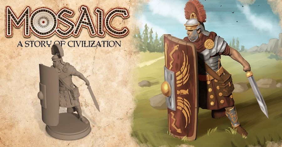 Forbidden Games Mosaic - A Story of Civilization Deluxe (Colossus Pledge) - obrázek 5