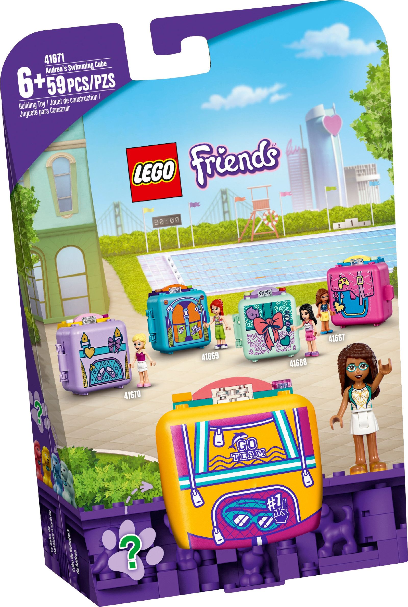 LEGO Andrein plavecký boxík 41671 - obrázek 1