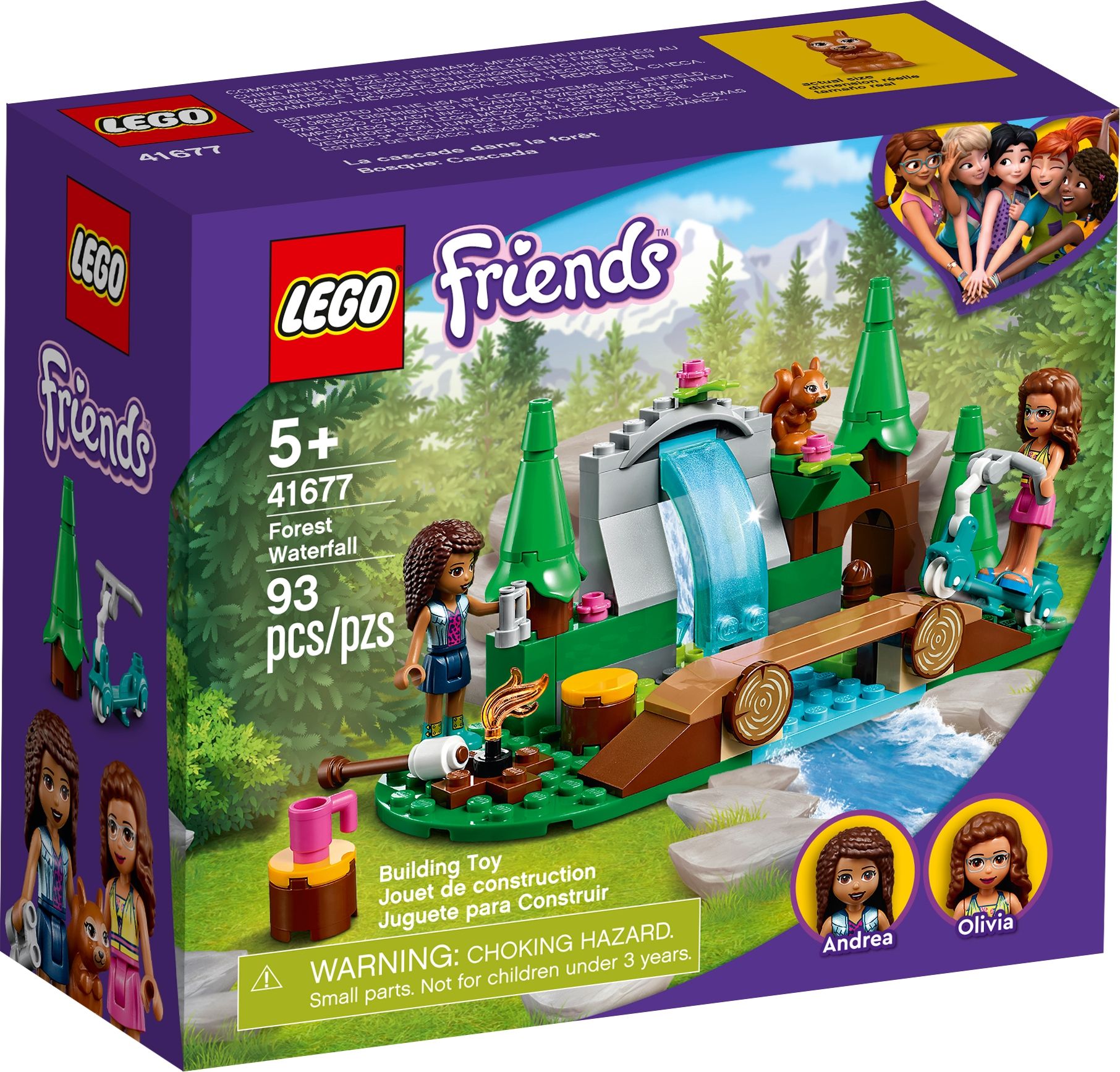 LEGO Vodopád v lese 41677 - obrázek 1