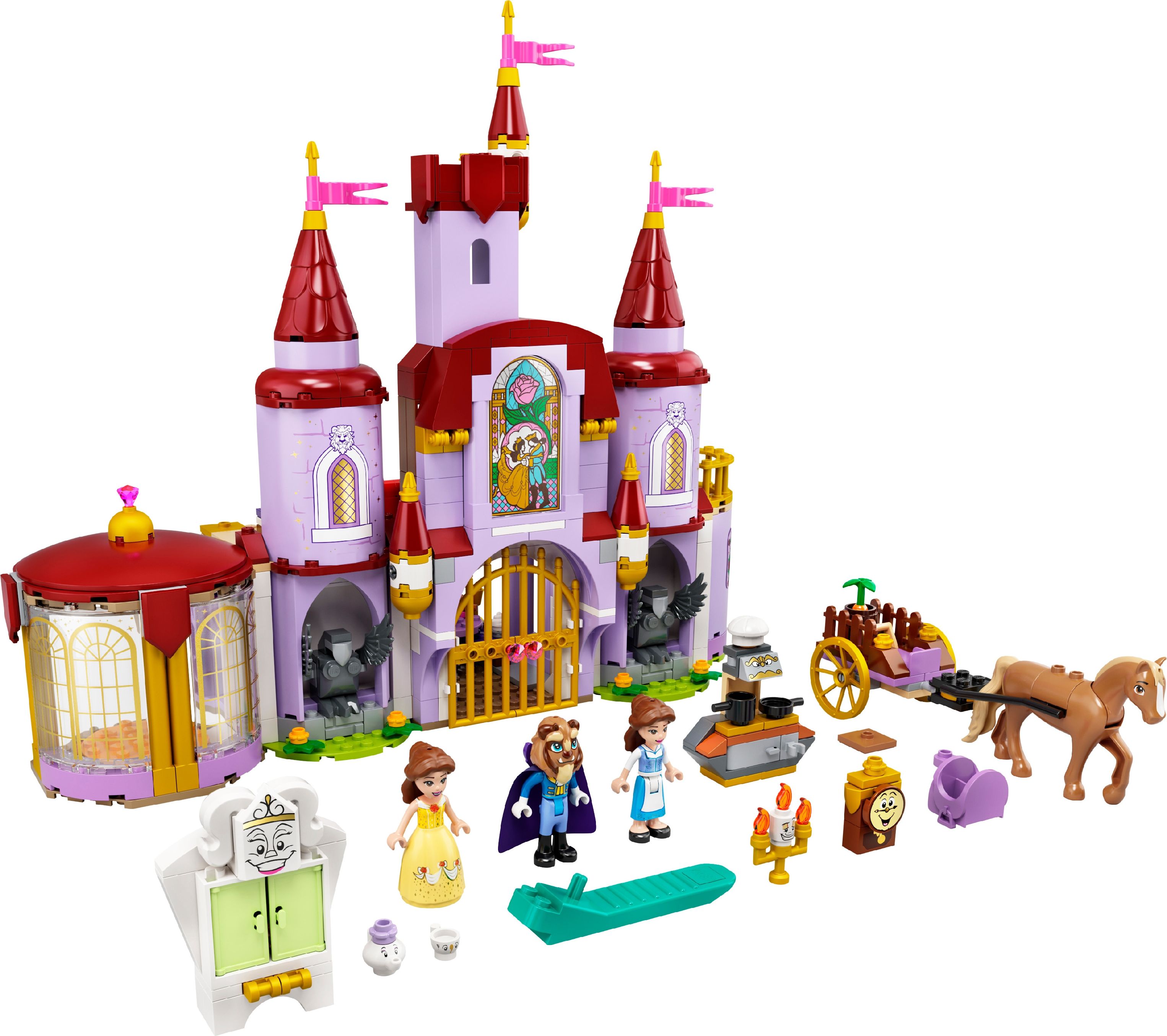 LEGO Zámek Krásky a zvířete 43196 - obrázek 2