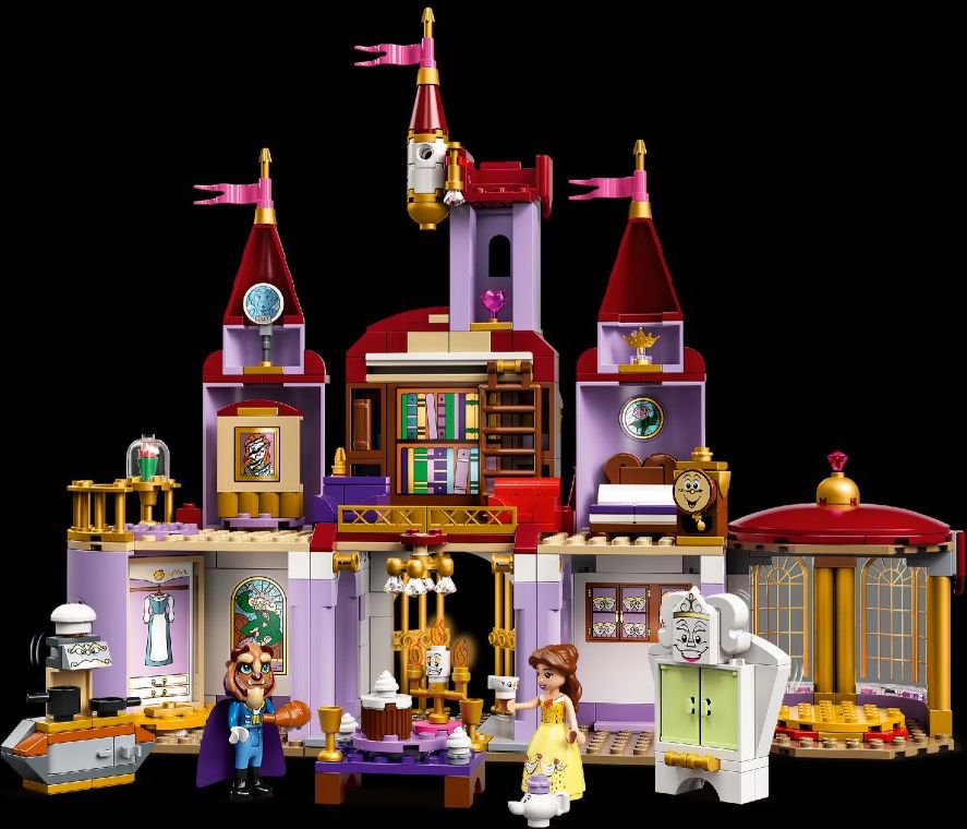 LEGO Zámek Krásky a zvířete 43196 - obrázek 3