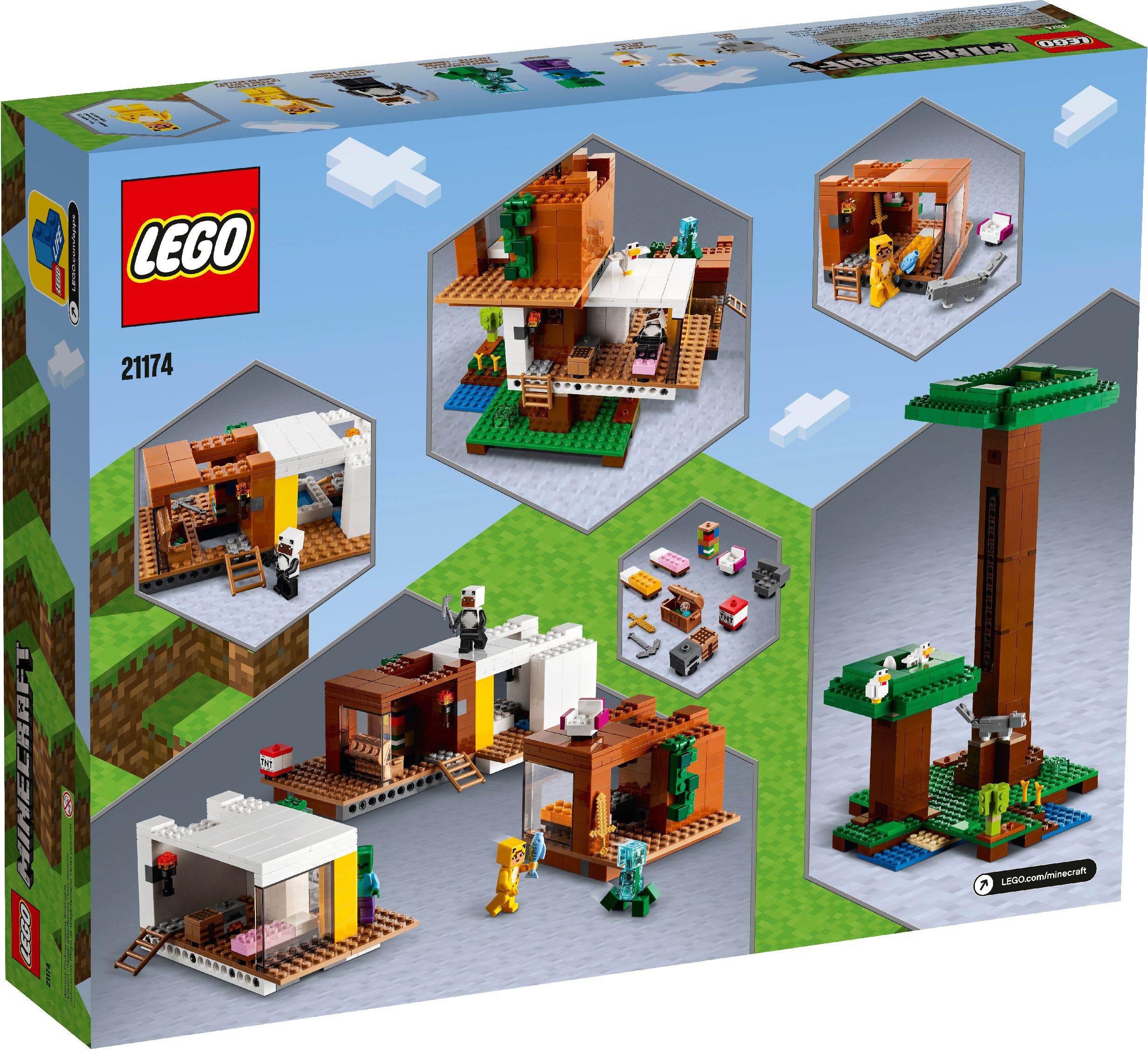 LEGO Moderní dům na stromě 21174 - obrázek 5