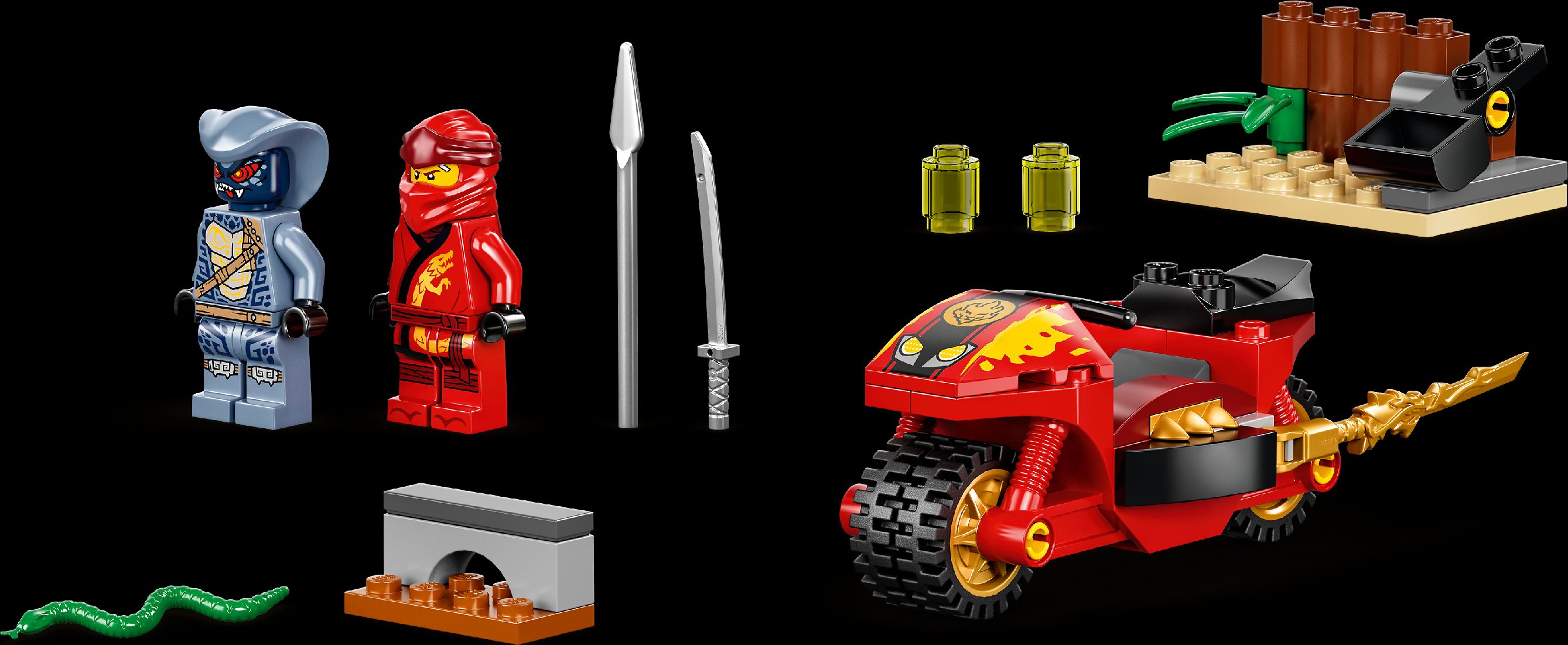 LEGO Kaiova motorka s čepelemi 71734 - obrázek 5