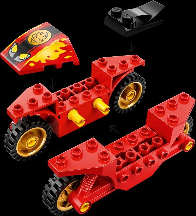 LEGO Kaiova motorka s čepelemi 71734 - obrázek 9
