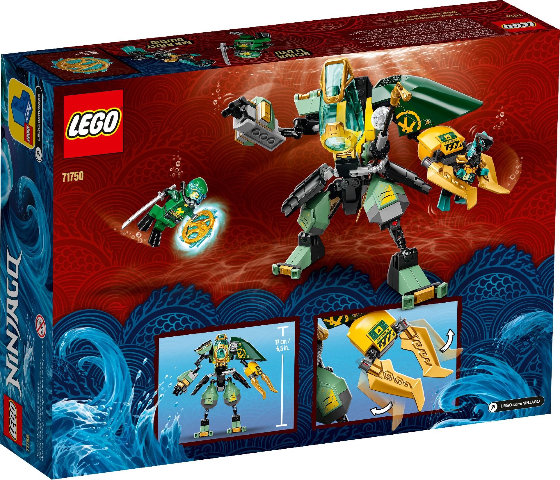 LEGO Lloydův vodní robot 71750 - obrázek 9