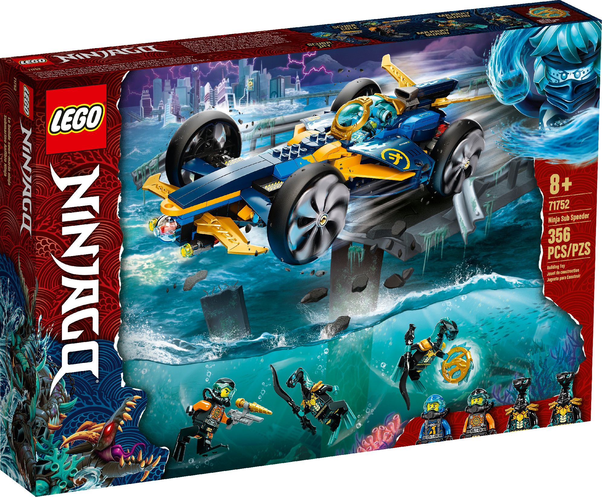 LEGO Univerzální nindža auto 71752 - obrázek 1