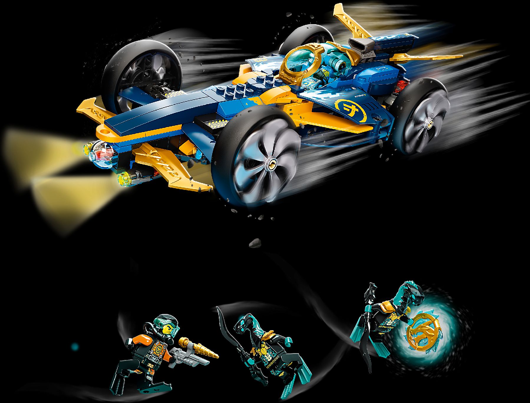 LEGO Univerzální nindža auto 71752 - obrázek 3
