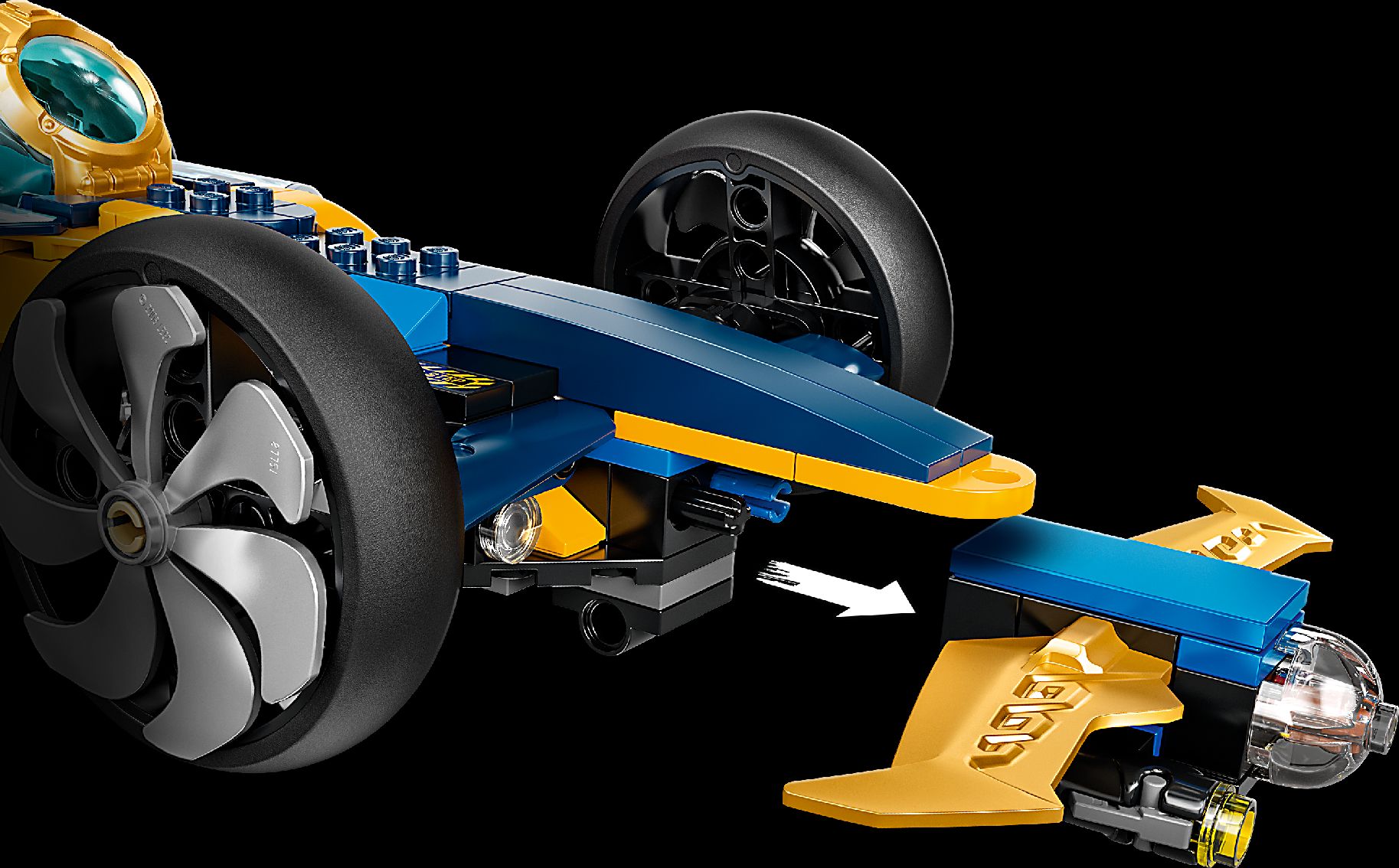 LEGO Univerzální nindža auto 71752 - obrázek 6