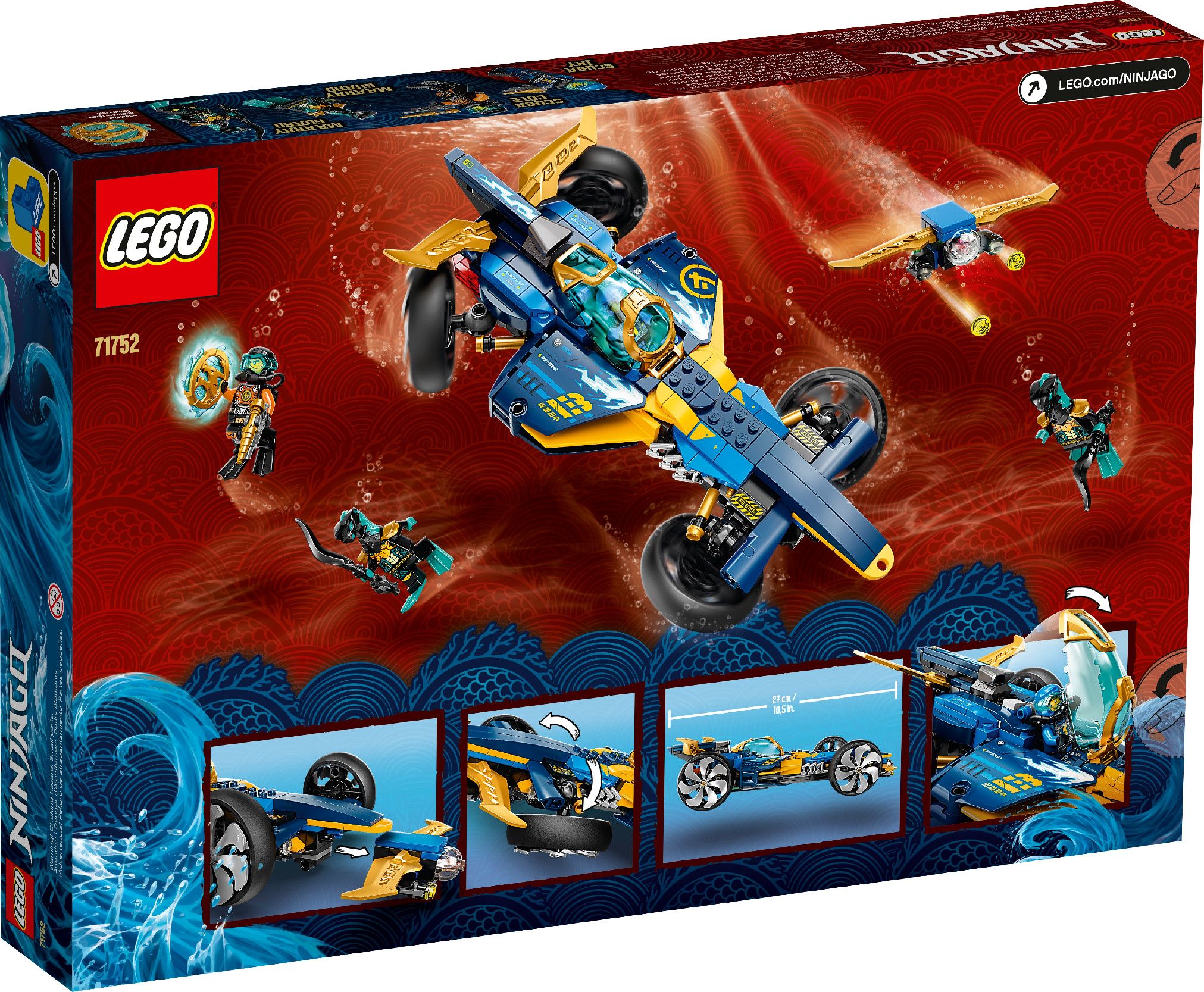 LEGO Univerzální nindža auto 71752 - obrázek 13