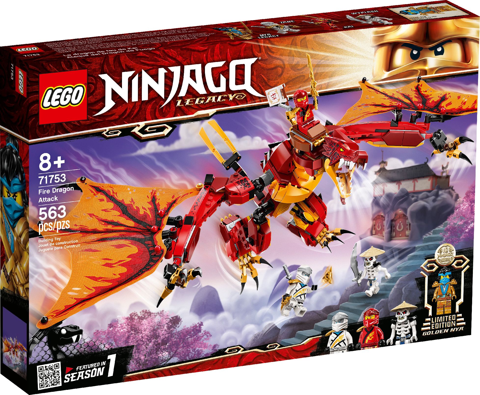 LEGO Útok ohnivého draka 71753 - obrázek 1