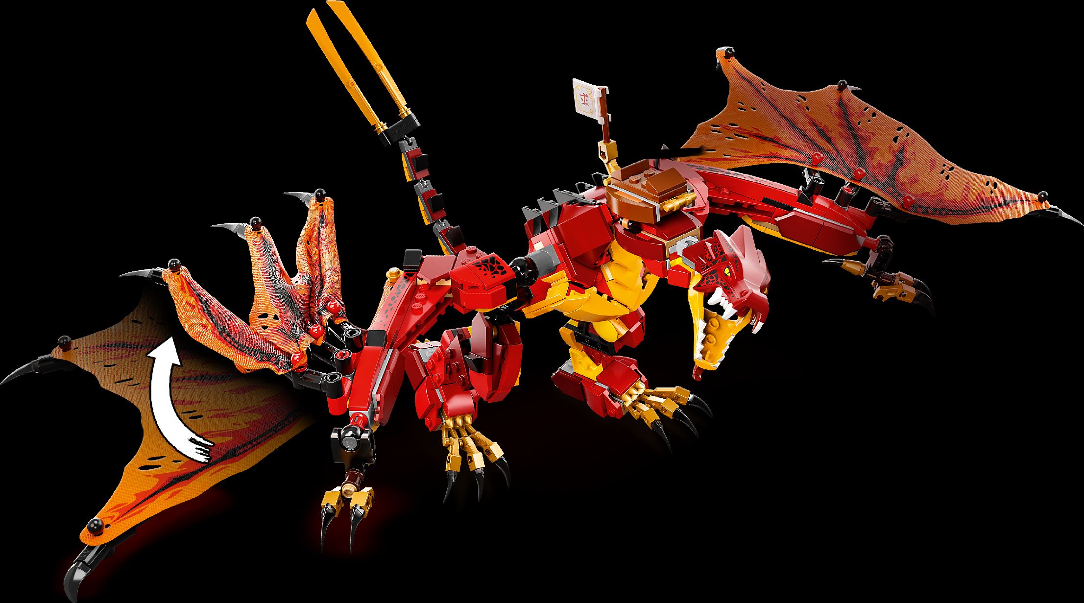 LEGO Útok ohnivého draka 71753 - obrázek 4
