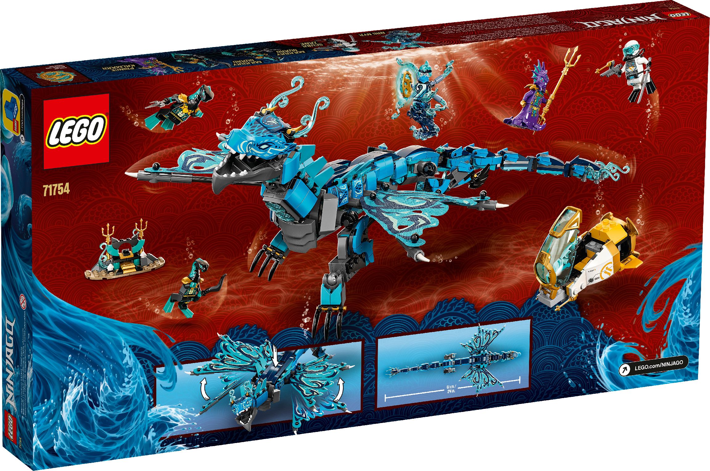 LEGO Vodní drak 71754 - obrázek 7